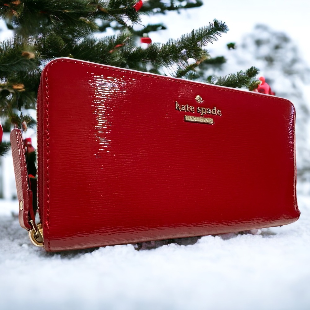 NWT Kate Spade Red Wallet